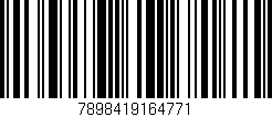 Código de barras (EAN, GTIN, SKU, ISBN): '7898419164771'