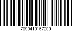 Código de barras (EAN, GTIN, SKU, ISBN): '7898419167208'