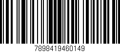 Código de barras (EAN, GTIN, SKU, ISBN): '7898419460149'