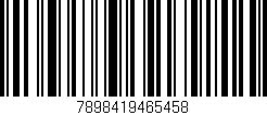 Código de barras (EAN, GTIN, SKU, ISBN): '7898419465458'