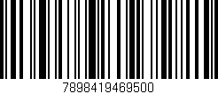 Código de barras (EAN, GTIN, SKU, ISBN): '7898419469500'