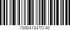 Código de barras (EAN, GTIN, SKU, ISBN): '7898419470148'
