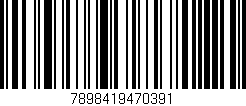 Código de barras (EAN, GTIN, SKU, ISBN): '7898419470391'
