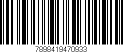 Código de barras (EAN, GTIN, SKU, ISBN): '7898419470933'