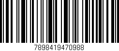 Código de barras (EAN, GTIN, SKU, ISBN): '7898419470988'