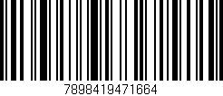Código de barras (EAN, GTIN, SKU, ISBN): '7898419471664'