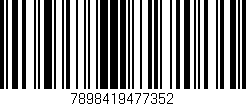 Código de barras (EAN, GTIN, SKU, ISBN): '7898419477352'