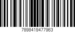 Código de barras (EAN, GTIN, SKU, ISBN): '7898419477963'