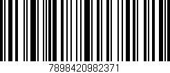 Código de barras (EAN, GTIN, SKU, ISBN): '7898420982371'