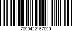 Código de barras (EAN, GTIN, SKU, ISBN): '7898422167899'