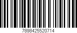 Código de barras (EAN, GTIN, SKU, ISBN): '7898425520714'