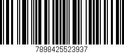 Código de barras (EAN, GTIN, SKU, ISBN): '7898425523937'