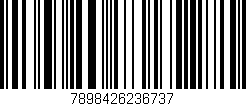 Código de barras (EAN, GTIN, SKU, ISBN): '7898426236737'