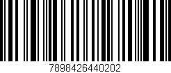 Código de barras (EAN, GTIN, SKU, ISBN): '7898426440202'