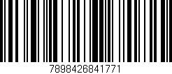 Código de barras (EAN, GTIN, SKU, ISBN): '7898426841771'
