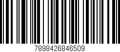 Código de barras (EAN, GTIN, SKU, ISBN): '7898426846509'