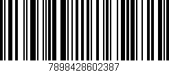 Código de barras (EAN, GTIN, SKU, ISBN): '7898428602387'