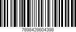 Código de barras (EAN, GTIN, SKU, ISBN): '7898428604398'