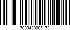 Código de barras (EAN, GTIN, SKU, ISBN): '7898428605173'