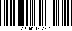 Código de barras (EAN, GTIN, SKU, ISBN): '7898428607771'