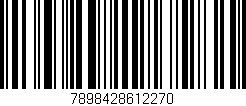 Código de barras (EAN, GTIN, SKU, ISBN): '7898428612270'