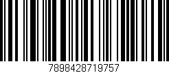 Código de barras (EAN, GTIN, SKU, ISBN): '7898428719757'