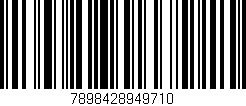 Código de barras (EAN, GTIN, SKU, ISBN): '7898428949710'
