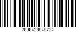 Código de barras (EAN, GTIN, SKU, ISBN): '7898428949734'