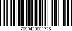 Código de barras (EAN, GTIN, SKU, ISBN): '7898429001776'