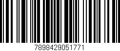 Código de barras (EAN, GTIN, SKU, ISBN): '7898429051771'