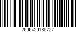 Código de barras (EAN, GTIN, SKU, ISBN): '7898430168727'