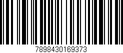 Código de barras (EAN, GTIN, SKU, ISBN): '7898430169373'
