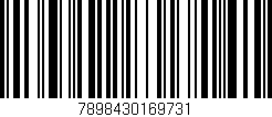 Código de barras (EAN, GTIN, SKU, ISBN): '7898430169731'