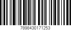 Código de barras (EAN, GTIN, SKU, ISBN): '7898430171253'