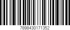 Código de barras (EAN, GTIN, SKU, ISBN): '7898430171352'