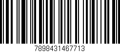Código de barras (EAN, GTIN, SKU, ISBN): '7898431467713'