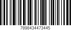 Código de barras (EAN, GTIN, SKU, ISBN): '7898434473445'