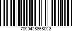Código de barras (EAN, GTIN, SKU, ISBN): '7898435665092'
