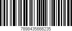 Código de barras (EAN, GTIN, SKU, ISBN): '7898435666235'