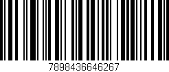 Código de barras (EAN, GTIN, SKU, ISBN): '7898436646267'