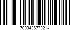 Código de barras (EAN, GTIN, SKU, ISBN): '7898436770214'