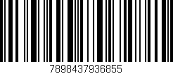 Código de barras (EAN, GTIN, SKU, ISBN): '7898437936855'