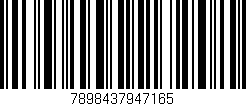 Código de barras (EAN, GTIN, SKU, ISBN): '7898437947165'