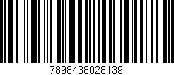Código de barras (EAN, GTIN, SKU, ISBN): '7898438028139'