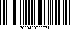 Código de barras (EAN, GTIN, SKU, ISBN): '7898438028771'