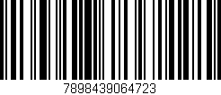 Código de barras (EAN, GTIN, SKU, ISBN): '7898439064723'