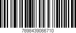 Código de barras (EAN, GTIN, SKU, ISBN): '7898439066710'