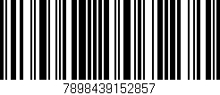Código de barras (EAN, GTIN, SKU, ISBN): '7898439152857'