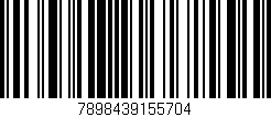 Código de barras (EAN, GTIN, SKU, ISBN): '7898439155704'