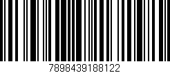 Código de barras (EAN, GTIN, SKU, ISBN): '7898439188122'